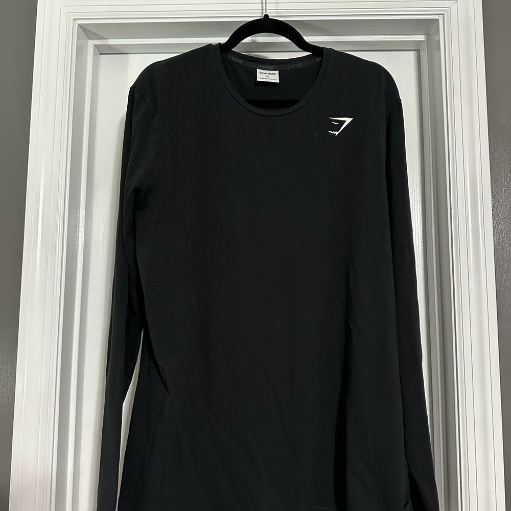 Gymshark Black Long Sleeve Shirt
